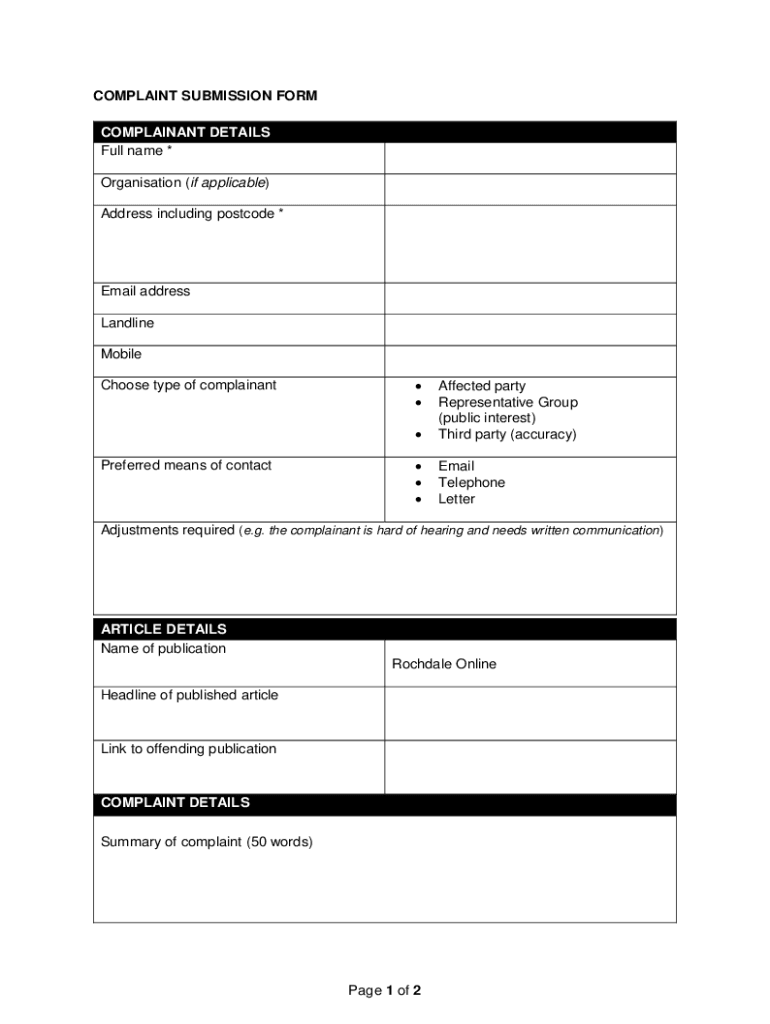 Form preview