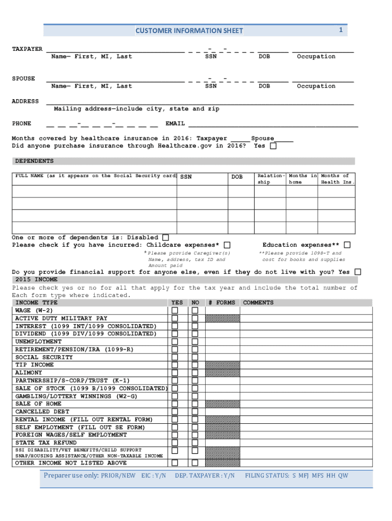 Form preview
