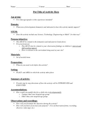 Form preview