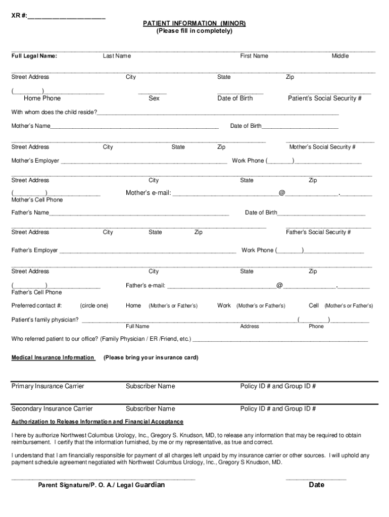 Facey Medical Group Authorization Form Fill Online, Printable