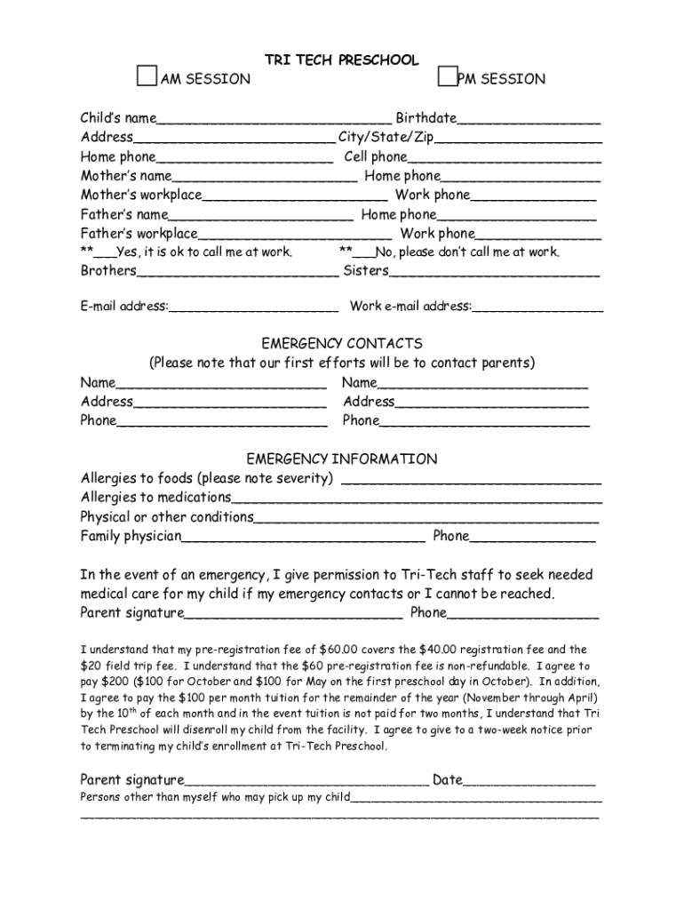Form preview