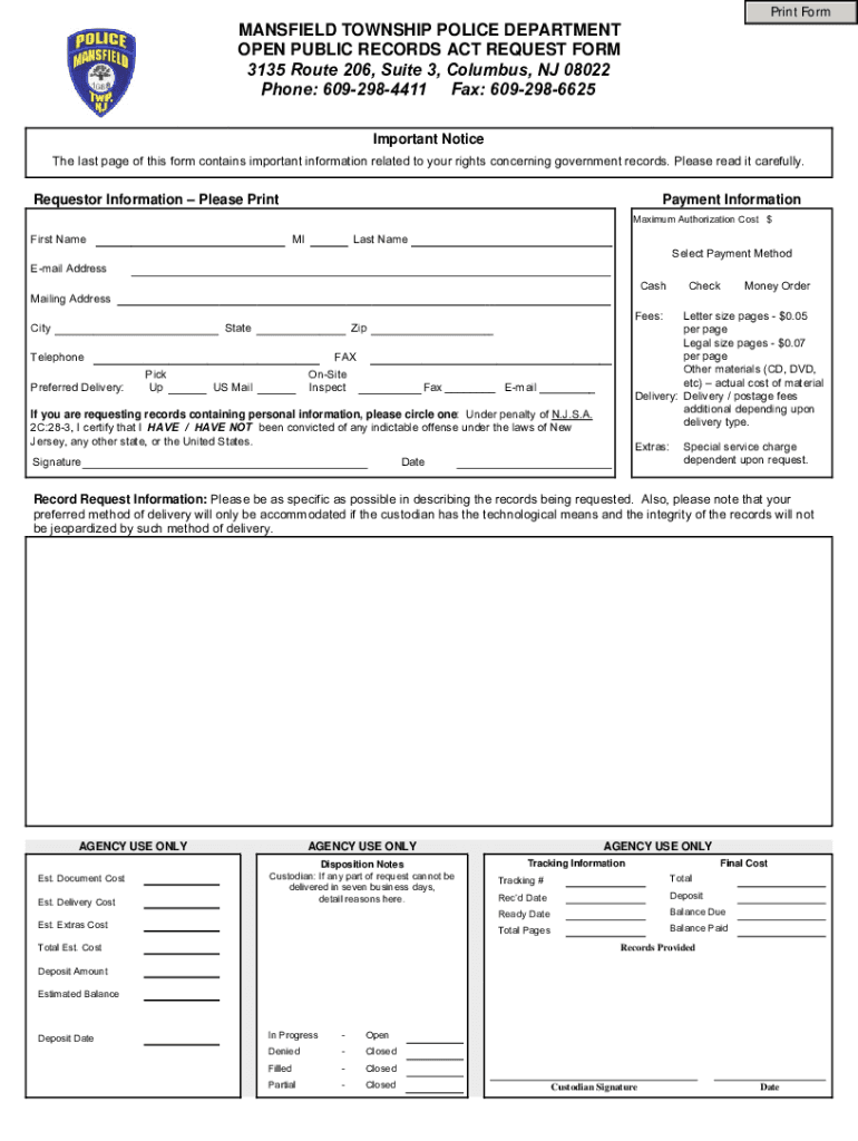 Form preview