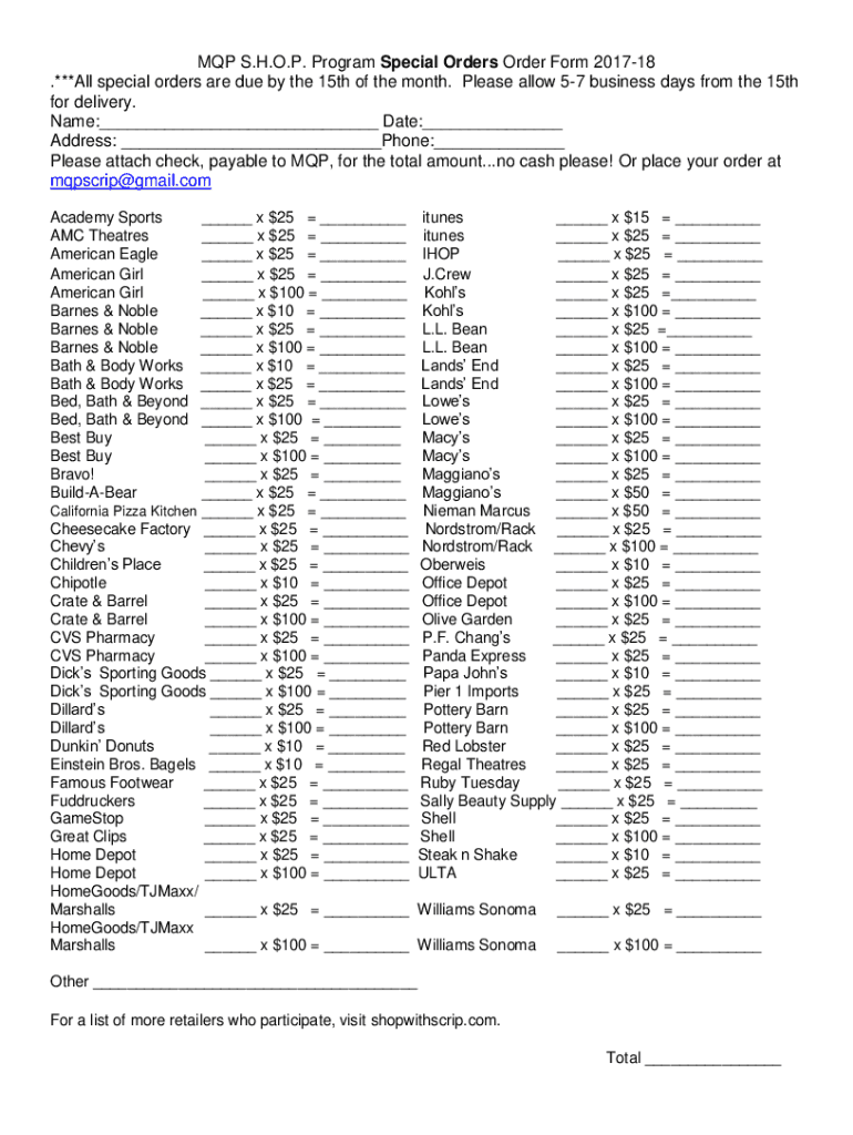 Form preview