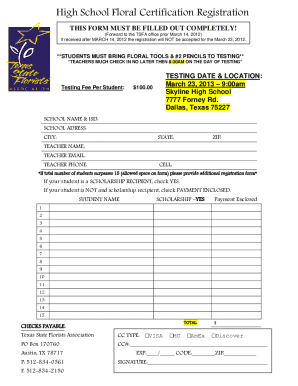 Form preview