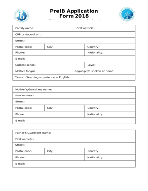 Form preview