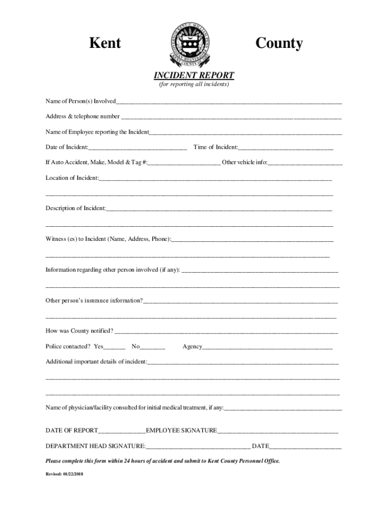 Fillable Online co kent de File A Police Report Online Los Angeles