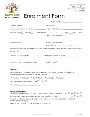 Form preview