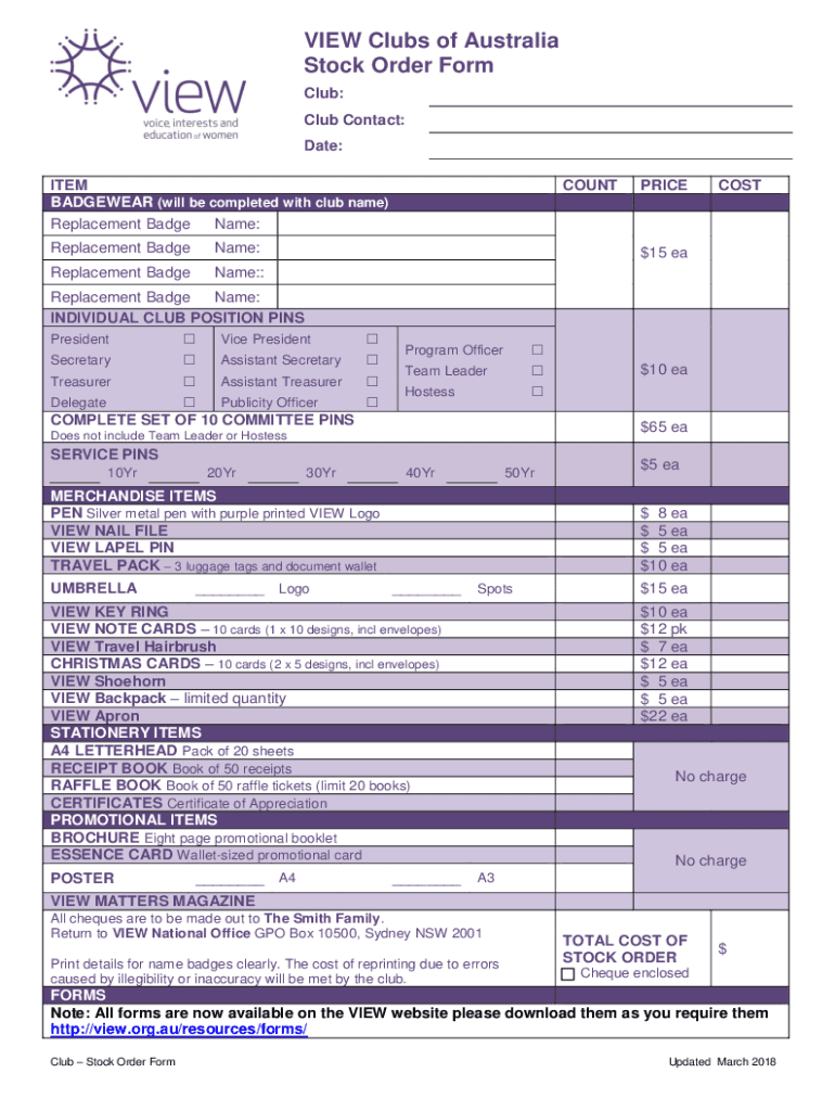 Form preview