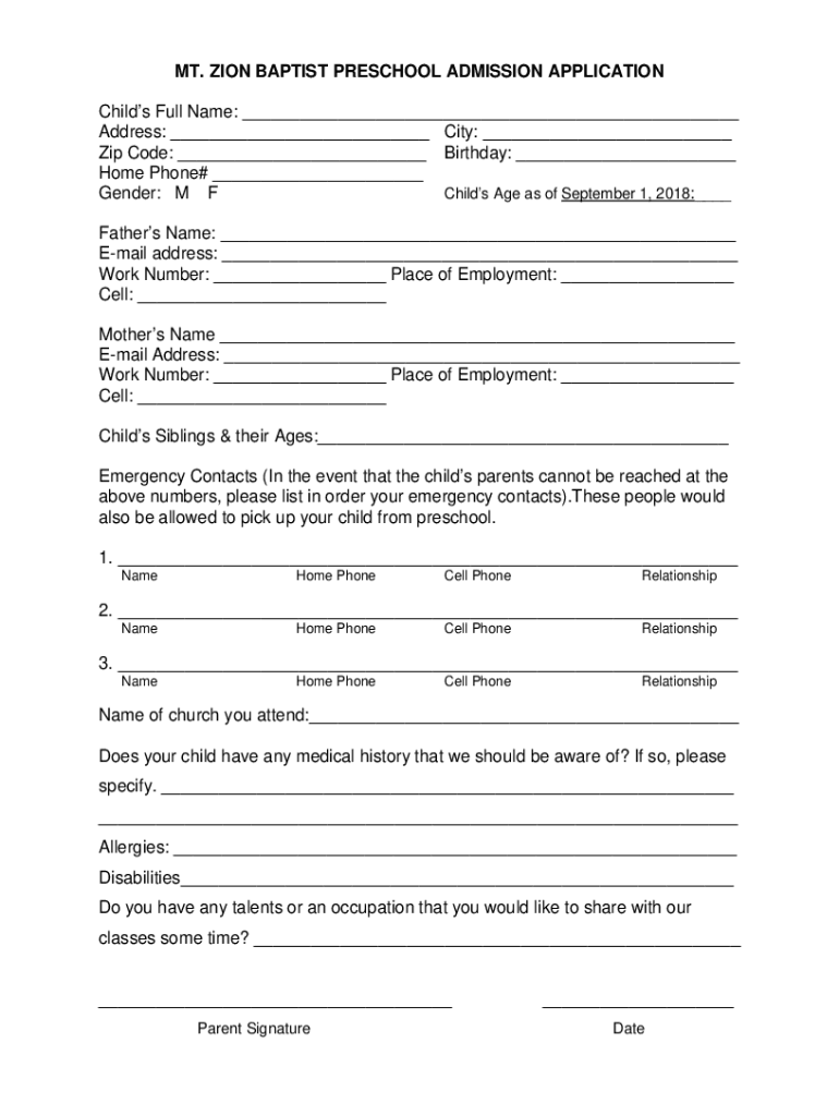 Form preview