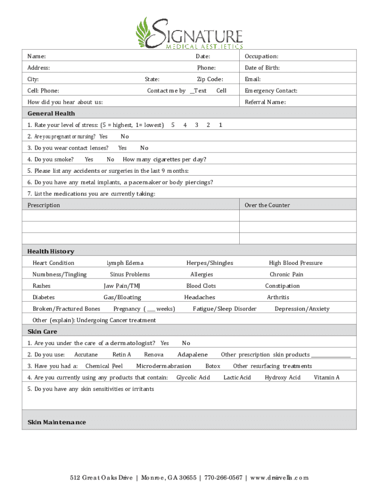 Form preview