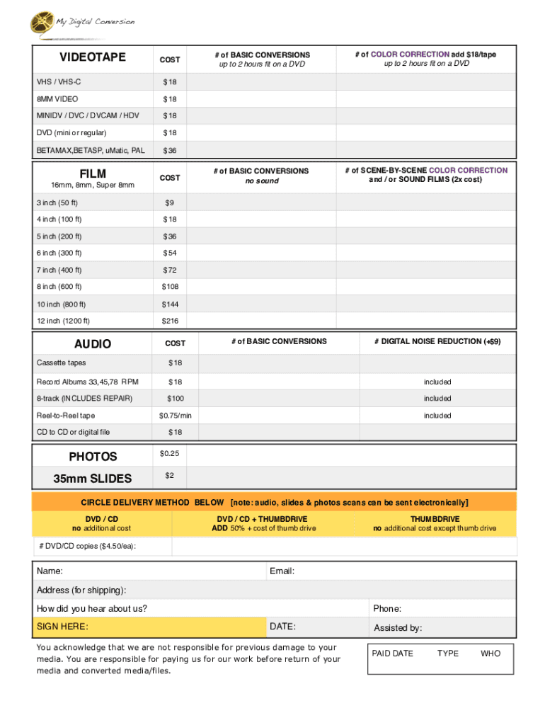Form preview