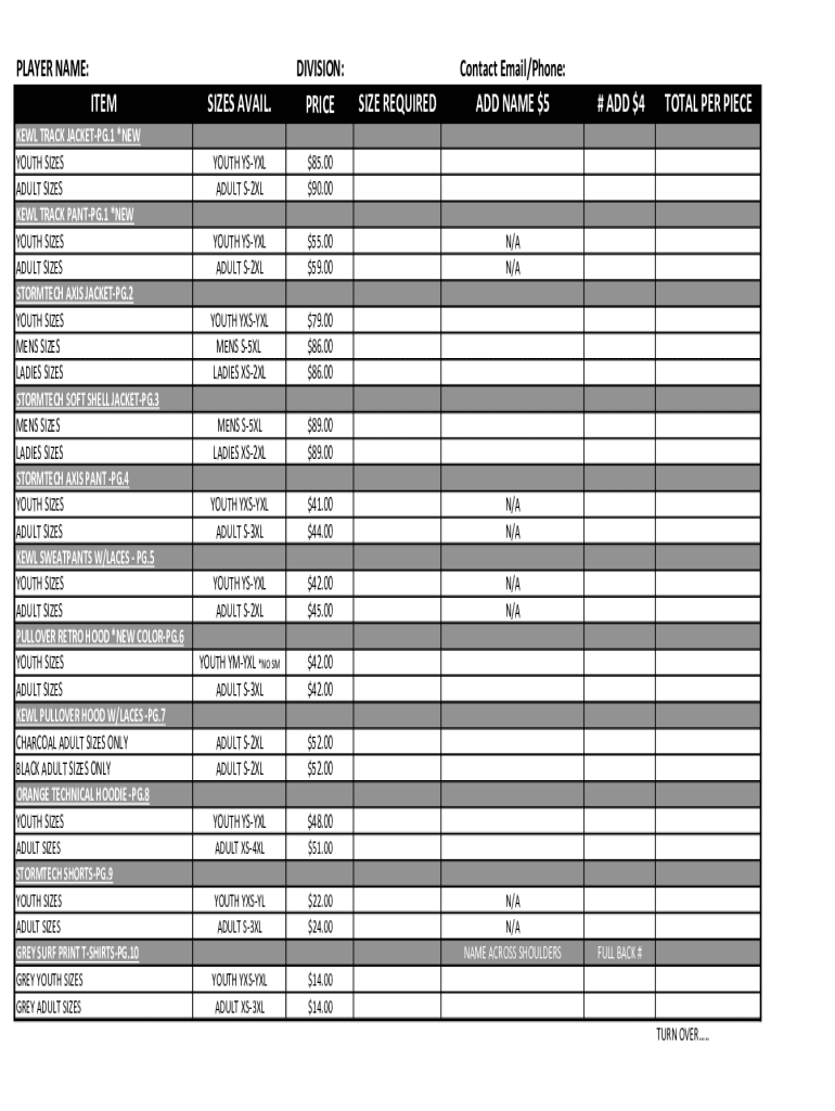 Form preview