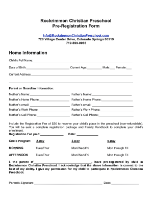 Form preview