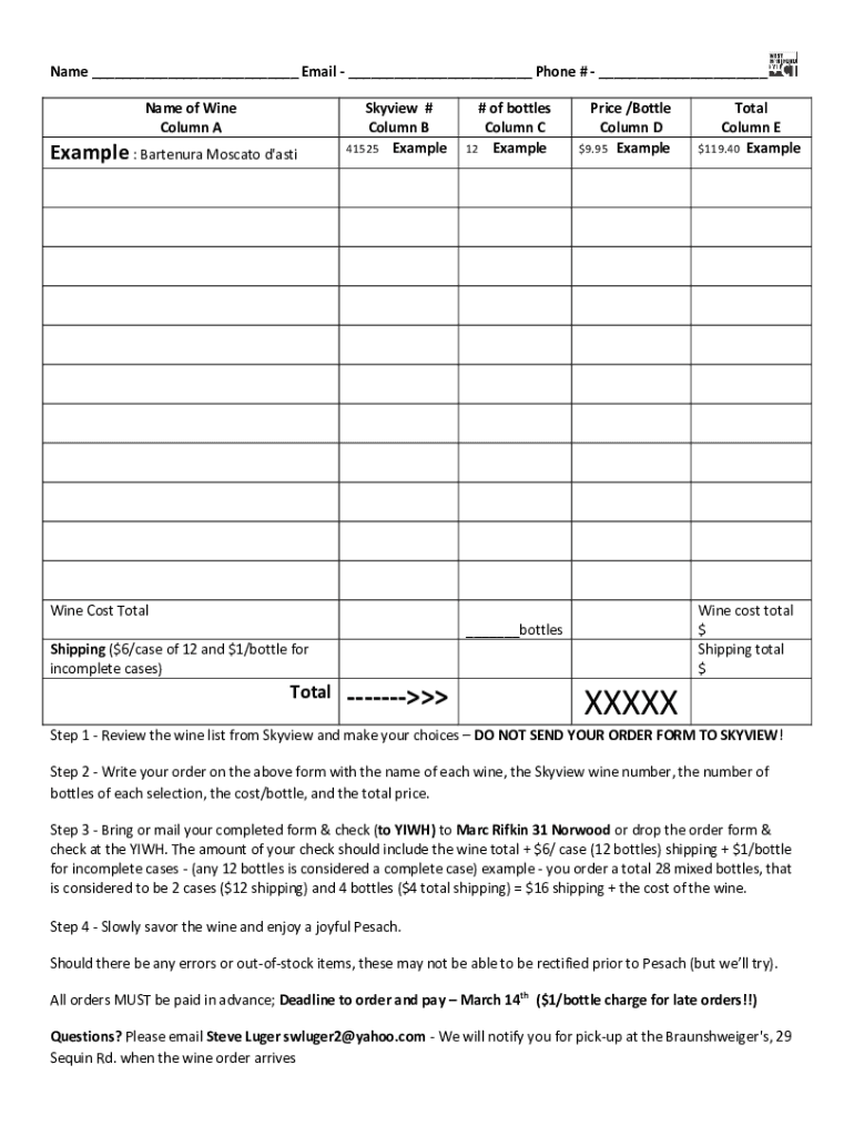 Form preview