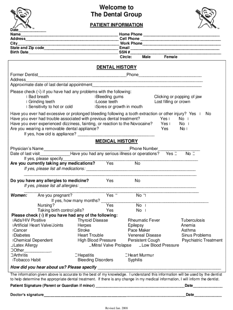 new patient forms - Harvey Dental Studio Preview on Page 1