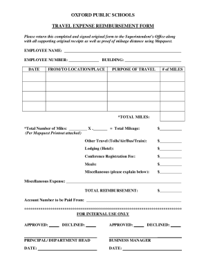 Travel expense report form - templates.office.com