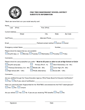 Form preview