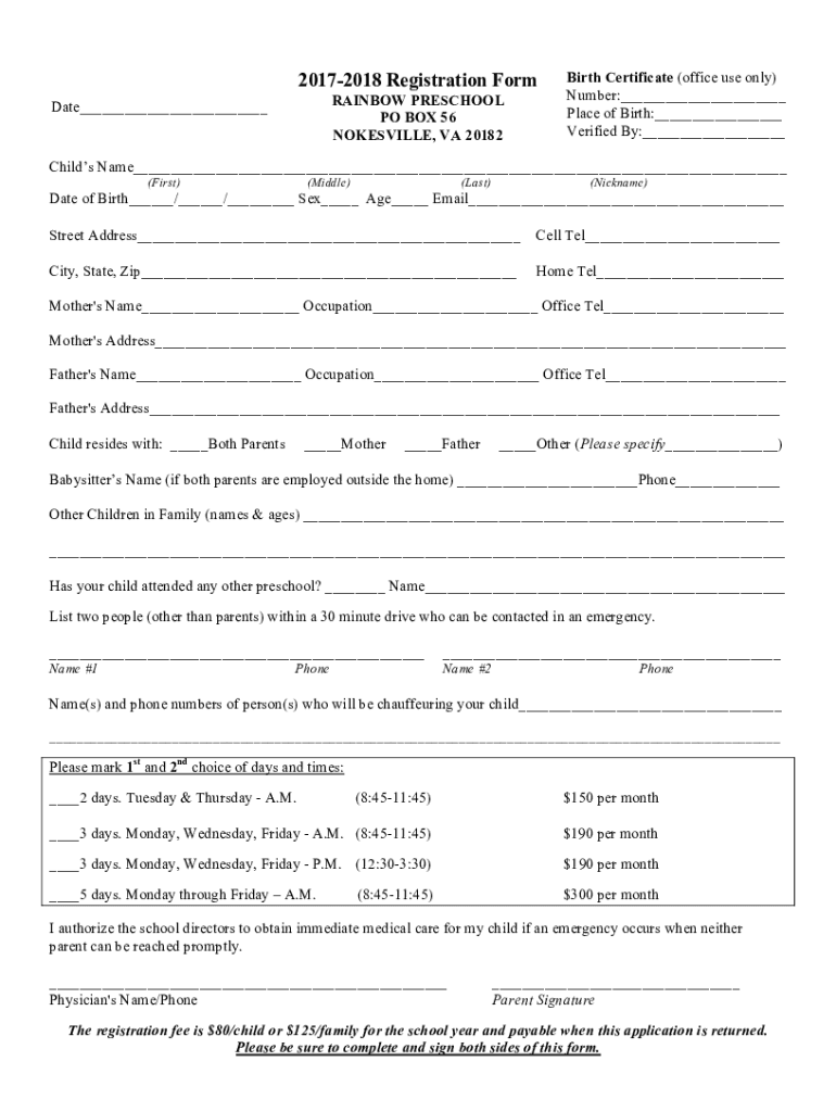 Form preview