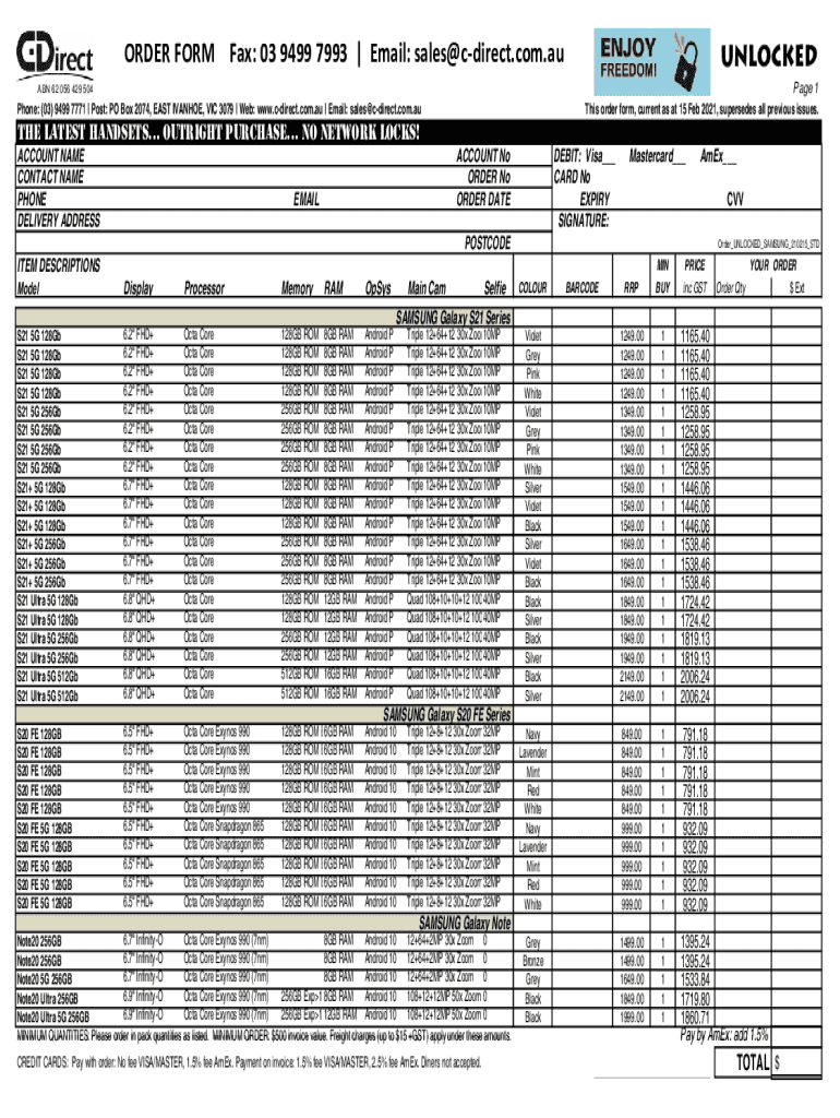 Form preview