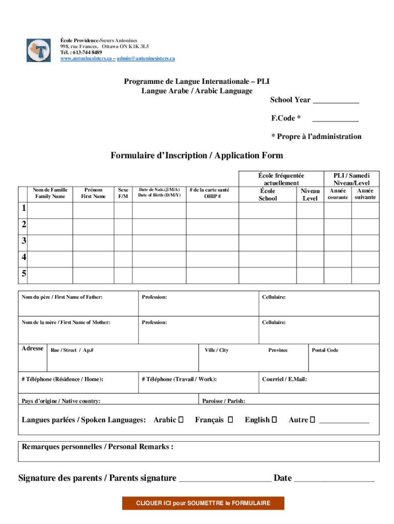 Form preview