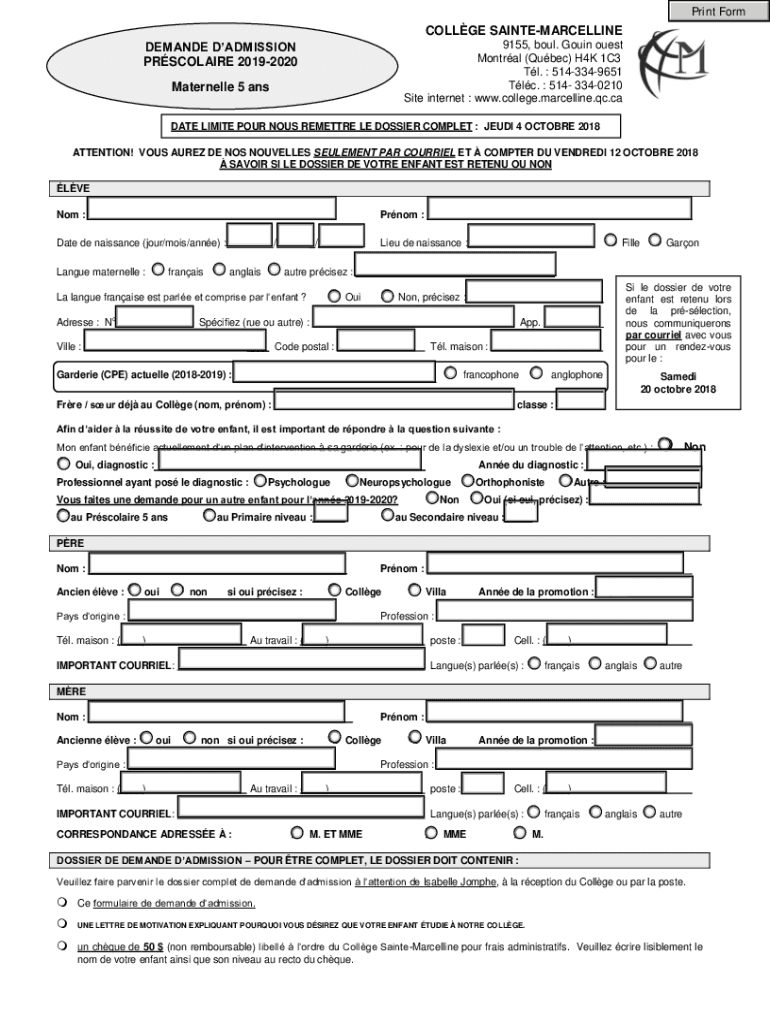 Form preview