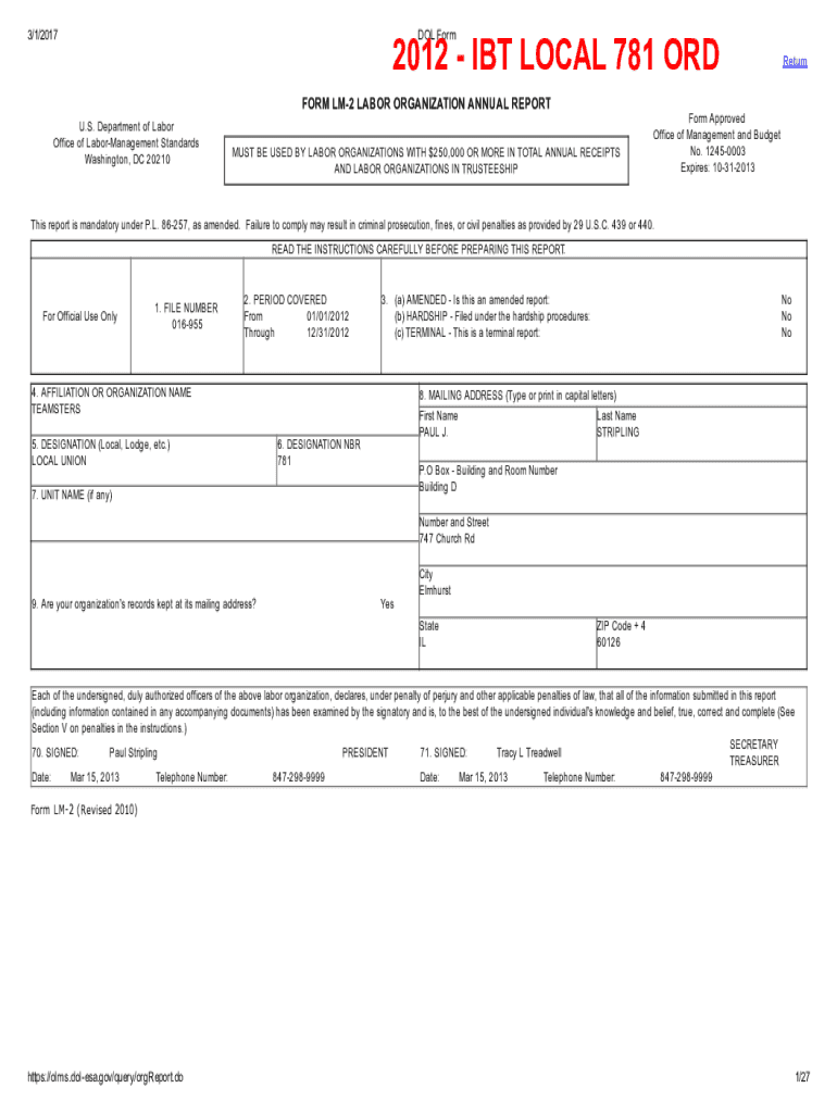 Form preview