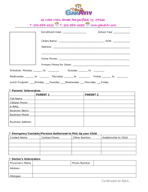 Form preview