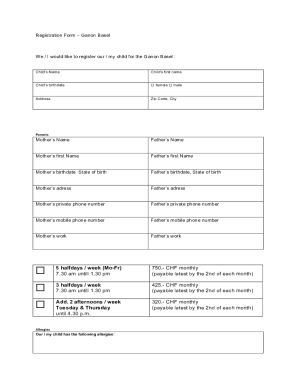 Form preview