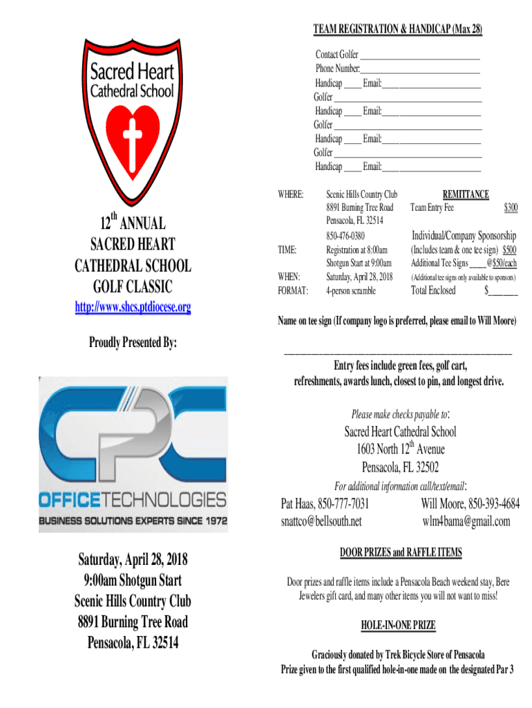 Fillable Online PGA Golf Management Handicap Verification Form Fax