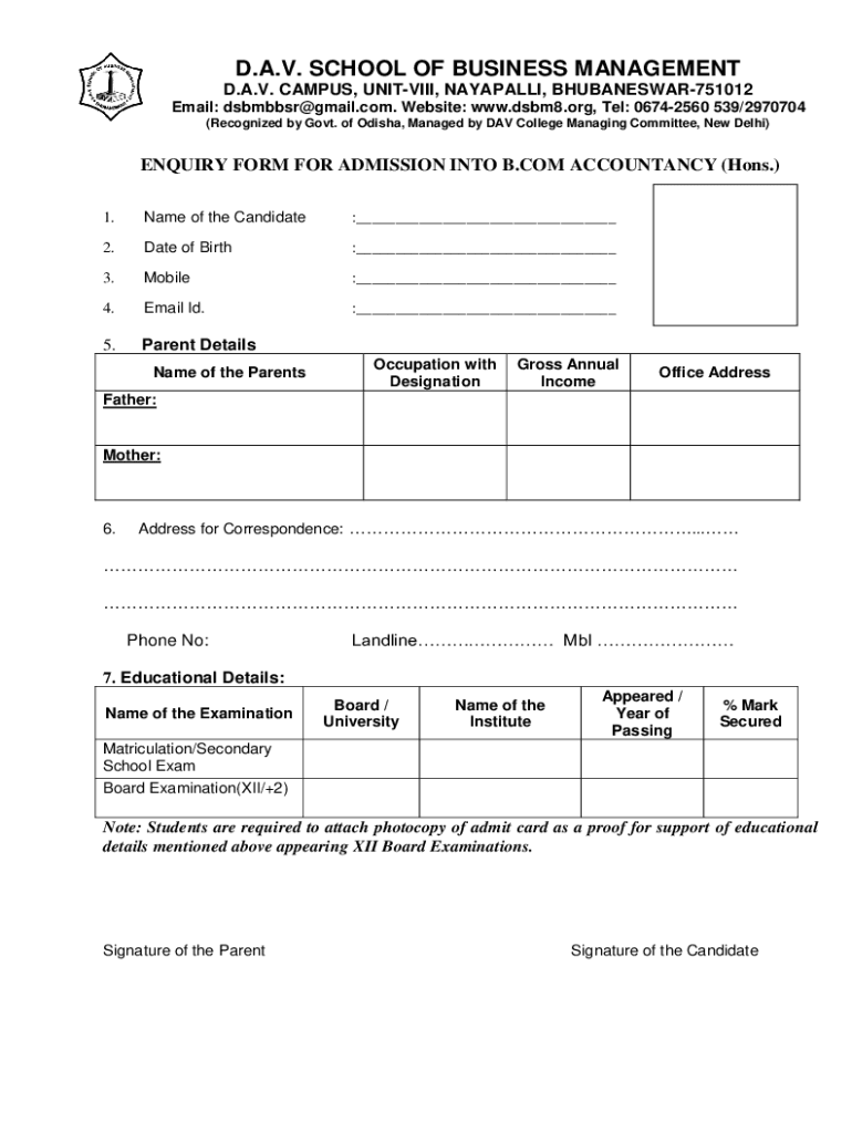 Form preview