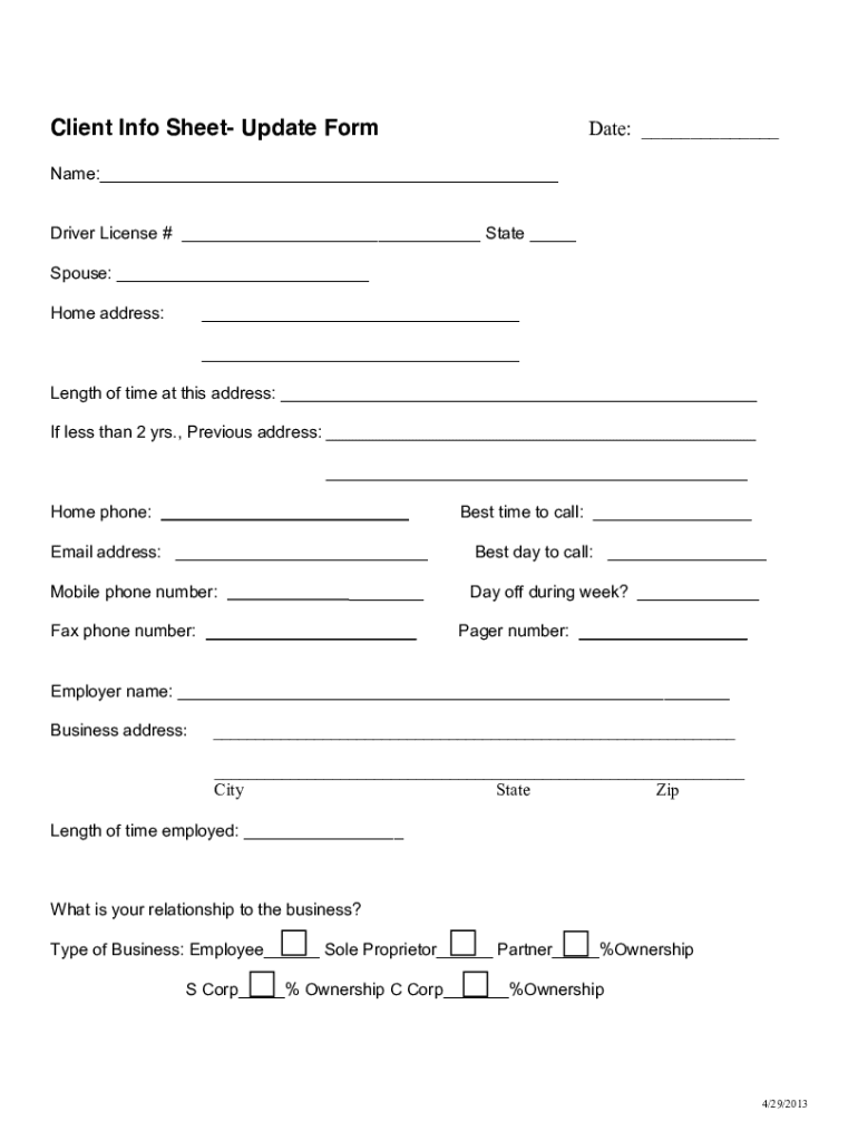 Form preview