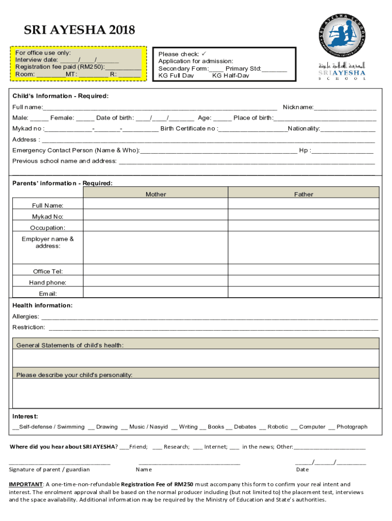 Form preview