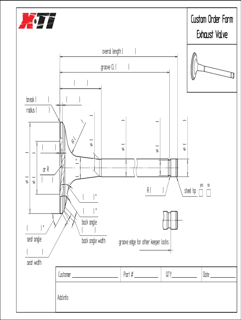 Fillable Online Engine Valves Manufacturers, Intake Valves, Exhaust