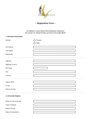 Form preview