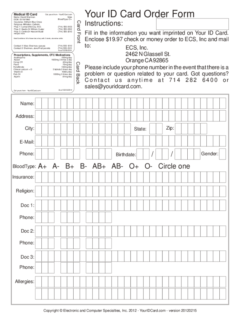Form preview