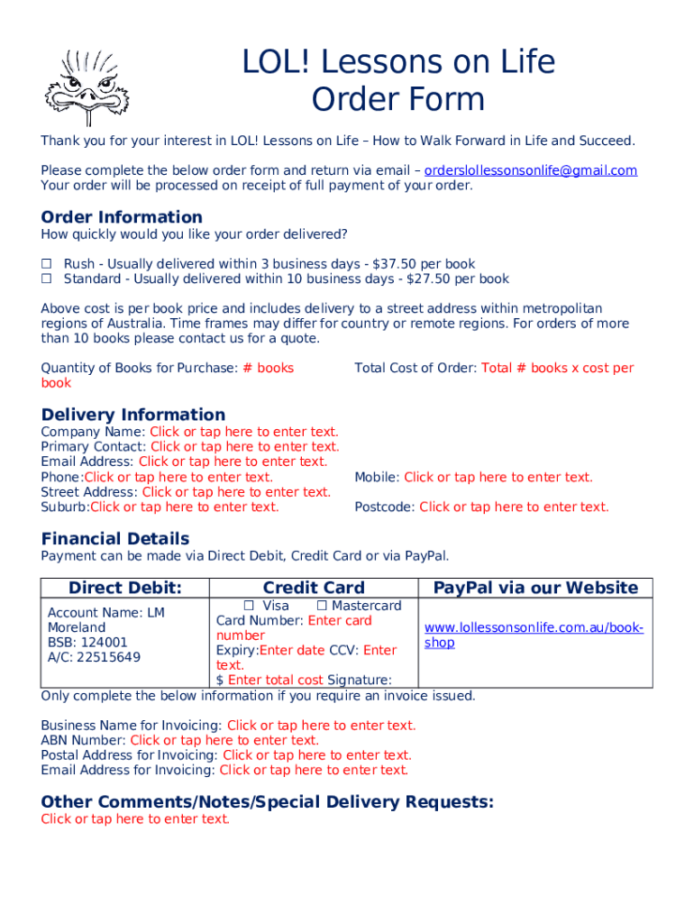 Form preview