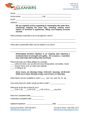 Form preview