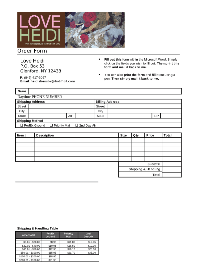 Form preview