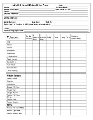 Form preview