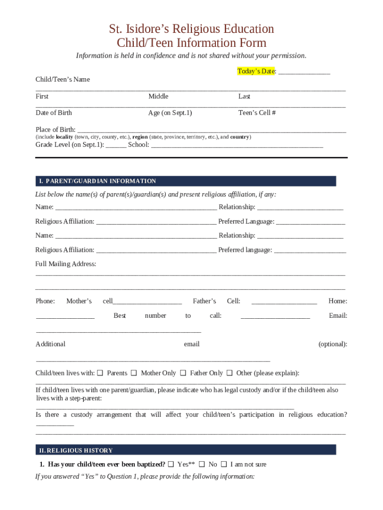Form preview