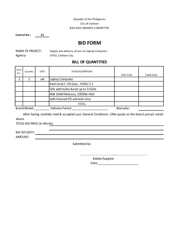 Form preview
