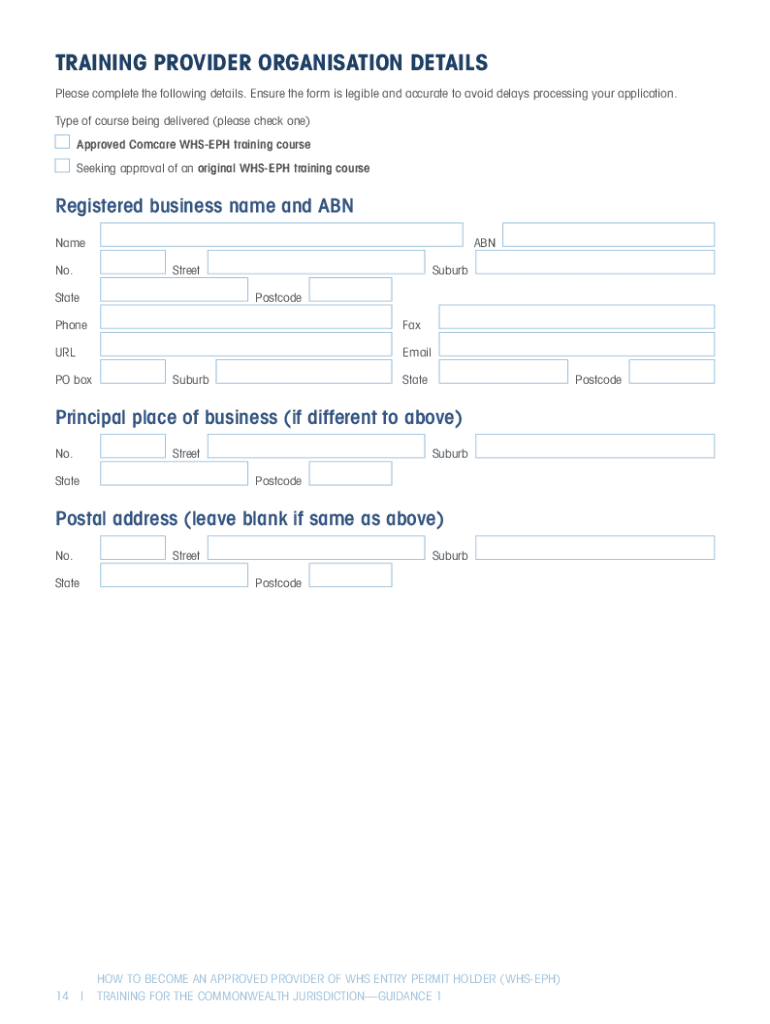 whs entry permit holder training Preview on Page 1