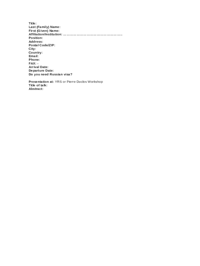 Form preview