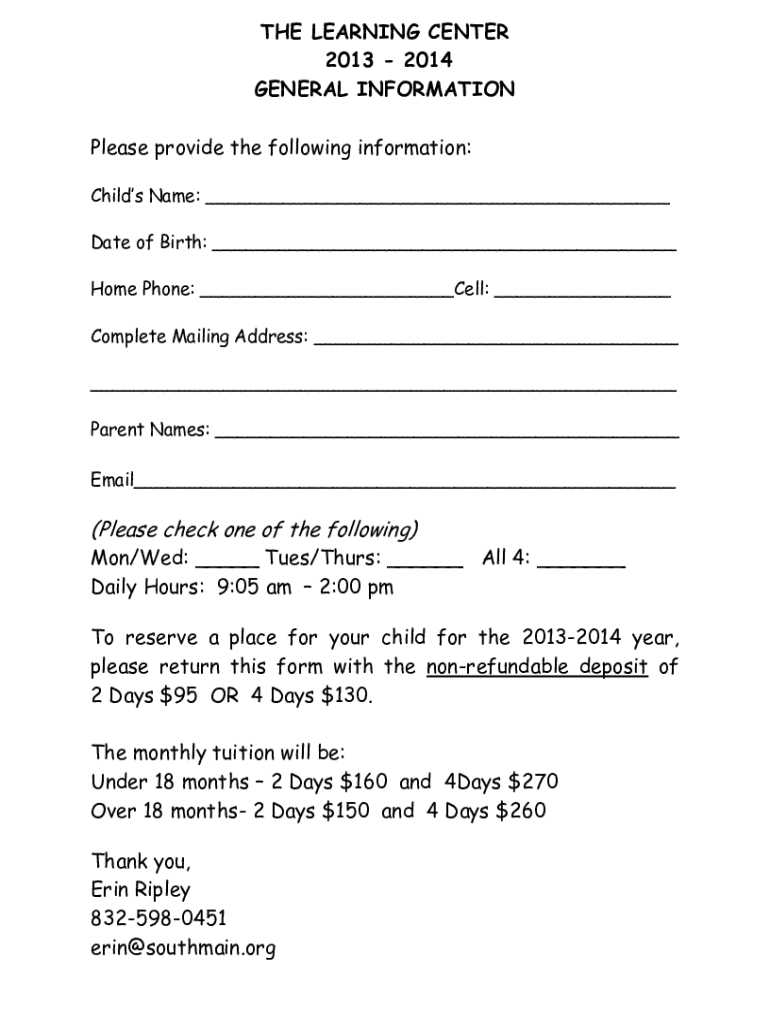 Form preview