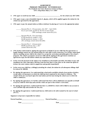 PRIMARY PROGRAM - EXTENDED DAY