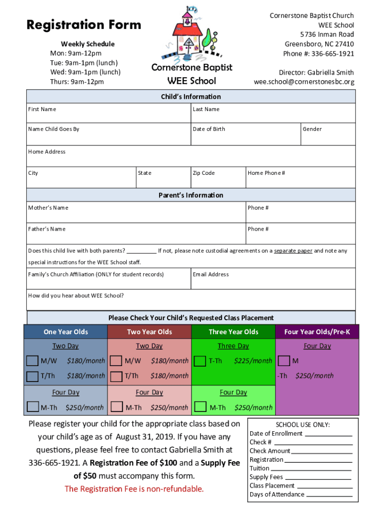 Form preview