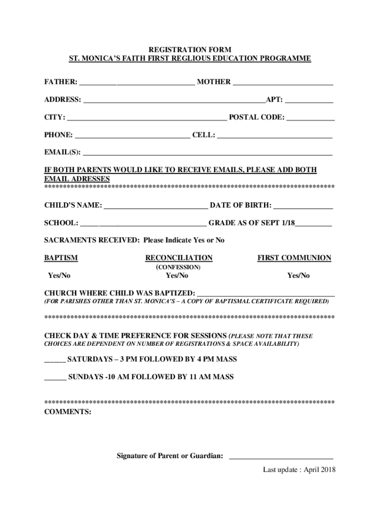 Form preview