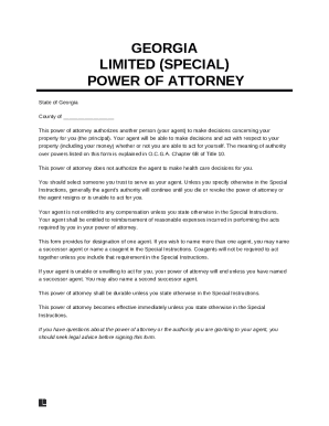 POWER OF ATTORNEY FOR MY HEALTH CARE - Legal Templates