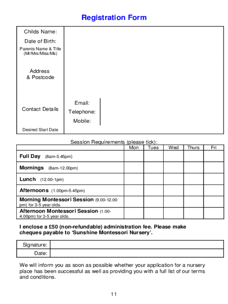 Form preview