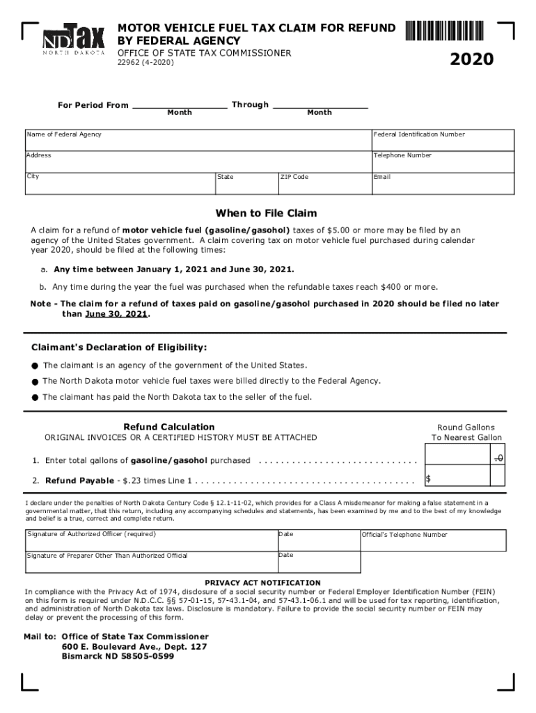 motor vehicle tax claim refund Preview on Page 1
